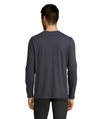 IMPERIAL LSL MEN T-Shirt190 - Mausgrau bedrucken, Art.-Nr. S02074-MU-XXL IMPERIAL LSL MEN T-Shirt190 - Mausgrau bedrucken, Art.-Nr. S02074-MU-XXL