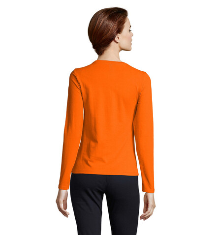 IMPERIAL Women lsl 190g - Orange bedrucken, Art.-Nr. S02075-OR-M