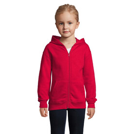 STONE KINDER HOODIE  260g - Red bedrucken, Art.-Nr. S02092-RD-XXL