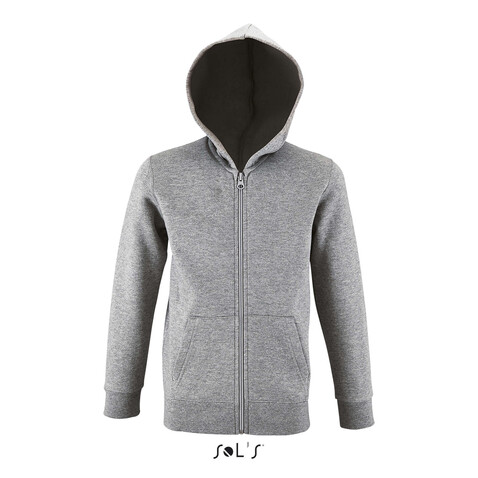 STONE KINDER HOODIE 260g - Grau-Melange 2 bedrucken, Art.-Nr. S02092-GY-XXL STONE KINDER HOODIE 260g - Grau-Melange 2 bedrucken, Art.-Nr. S02092-GY-XXL