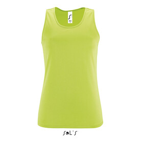SPORTY TT WOMEN TANK TOP - Apple Green bedrucken, Art.-Nr. S02117-AG-XXL