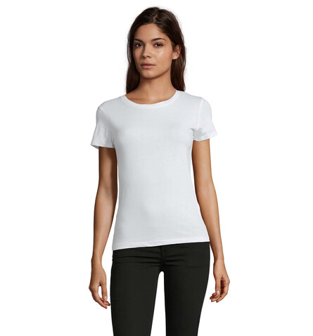 REGENT FIT WOMEN 150g - White bedrucken, Art.-Nr. S02758-WH-XXL