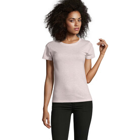 REGENT FIT WOMEN 150g - Heather Pink bedrucken, Art.-Nr. S02758-HP-XXL