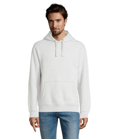 SPENCER Herren Sweater 280 - Ash bedrucken, Art.-Nr. S02991-AS-XL