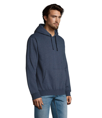 SPENCER Herren Sweater 280 - Heather Denim bedrucken, Art.-Nr. S02991-HD-M SPENCER Herren Sweater 280 - Heather Denim bedrucken, Art.-Nr. S02991-HD-M