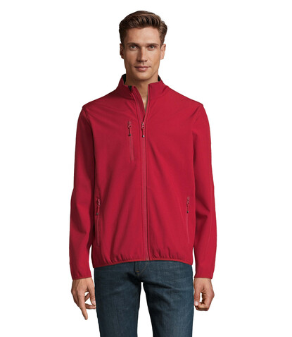 RADIAN MEN SOFTSHELL - Pepper Red bedrucken, Art.-Nr. S03090-PE-4XL