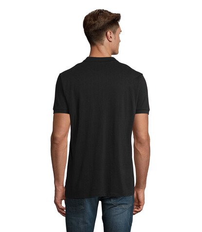 PLANET MEN Polo 170g - Schwarz bedrucken, Art.-Nr. S03566-BK-M PLANET MEN Polo 170g - Schwarz bedrucken, Art.-Nr. S03566-BK-M