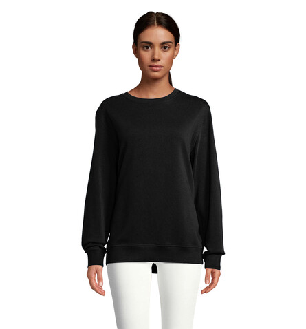 COMET SWEATER 280g - Schwarz bedrucken, Art.-Nr. S03574-BK-3XL