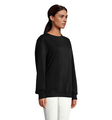 COMET SWEATER 280g - Schwarz bedrucken, Art.-Nr. S03574-BK-3XL