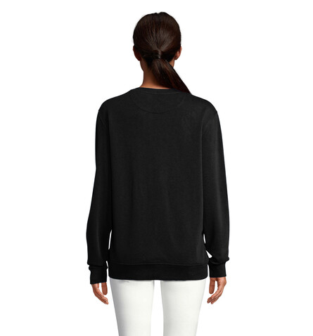 COMET SWEATER 280g - Schwarz bedrucken, Art.-Nr. S03574-BK-3XL