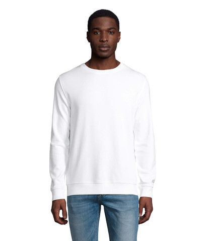COMET SWEATER 280g - White bedrucken, Art.-Nr. S03574-WH-L