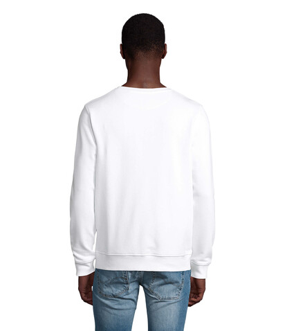 COMET SWEATER 280g - White bedrucken, Art.-Nr. S03574-WH-L