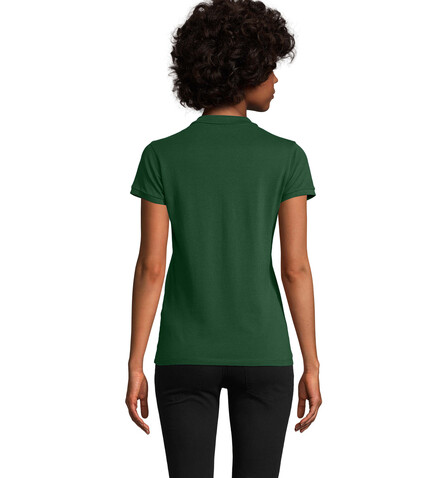 PLANET WOMEN Polo 170g - Bottle Green bedrucken, Art.-Nr. S03575-BO-XXL