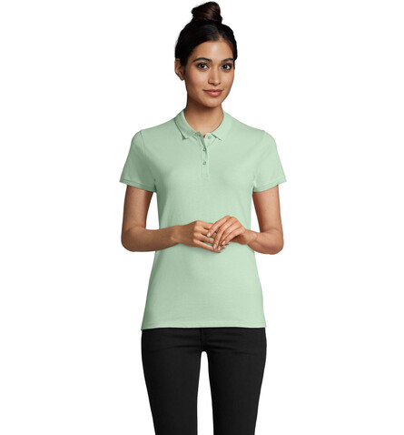 PLANET WOMEN Polo 170g - Frozen Green bedrucken, Art.-Nr. S03575-GN-S PLANET WOMEN Polo 170g - Frozen Green bedrucken, Art.-Nr. S03575-GN-S