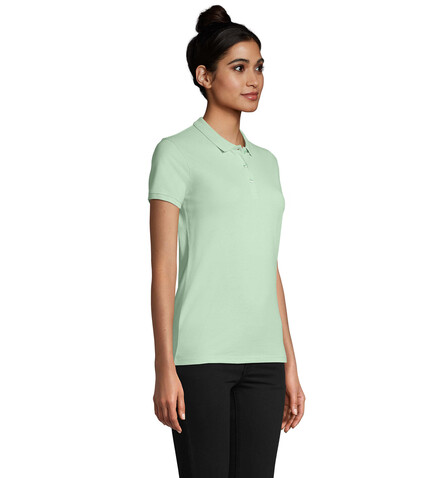 PLANET WOMEN Polo 170g - Frozen Green bedrucken, Art.-Nr. S03575-GN-S PLANET WOMEN Polo 170g - Frozen Green bedrucken, Art.-Nr. S03575-GN-S