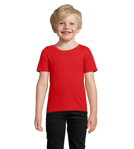 PIONEER KINDERT-SHIRT 175g - Red bedrucken, Art.-Nr. S03578-RD-M