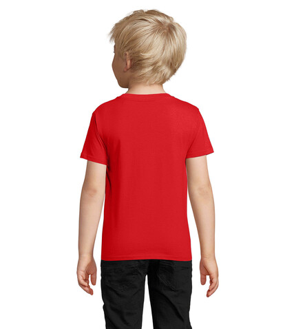 PIONEER KINDERT-SHIRT 175g - Red bedrucken, Art.-Nr. S03578-RD-M