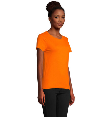 PIONEER WOMEN T-Shirt 175g - Orange bedrucken, Art.-Nr. S03579-OR-XXL