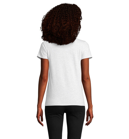 PIONEER WOMEN T-Shirt 175g - Ash bedrucken, Art.-Nr. S03579-AS-3XL