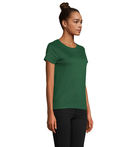 PIONEER WOMEN T-Shirt 175g - Bottle Green bedrucken, Art.-Nr. S03579-BO-M