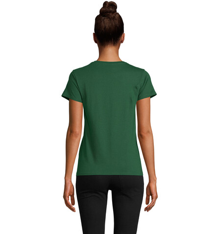PIONEER WOMEN T-Shirt 175g - Bottle Green bedrucken, Art.-Nr. S03579-BO-M