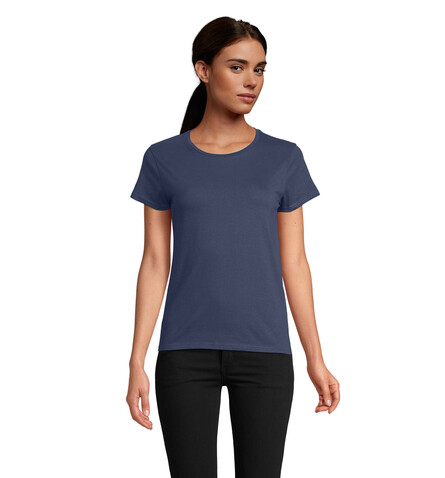 CRUSADER WOMEN T-Shirt 150g - Denim bedrucken, Art.-Nr. S03581-DM-XL CRUSADER WOMEN T-Shirt 150g - Denim bedrucken, Art.-Nr. S03581-DM-XL