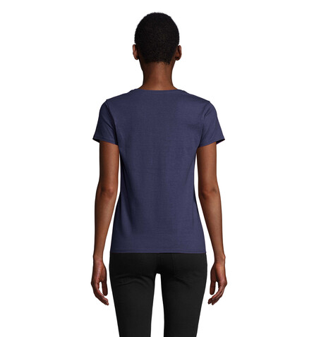 CRUSADER WOMEN T-Shirt 150g - French Navy bedrucken, Art.-Nr. S03581-FN-3XL CRUSADER WOMEN T-Shirt 150g - French Navy bedrucken, Art.-Nr. S03581-FN-3XL