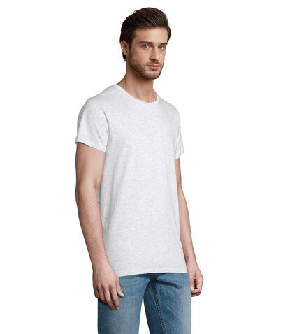 CRUSADER MEN T-Shirt 150g - Ash bedrucken, Art.-Nr. S03582-AS-5XL