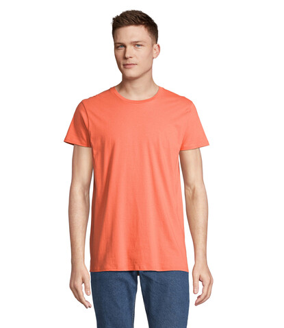 CRUSADER MEN T-Shirt 150g - Pop Orange bedrucken, Art.-Nr. S03582-PO-XL