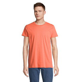 CRUSADER MEN T-Shirt 150g - Pop Orange bedrucken, Art.-Nr. S03582-PO-XXL
