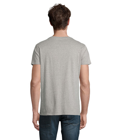 CRUSADER MEN T-Shirt 150g - Graue Melange bedrucken, Art.-Nr. S03582-GM-5XL CRUSADER MEN T-Shirt 150g - Graue Melange bedrucken, Art.-Nr. S03582-GM-5XL