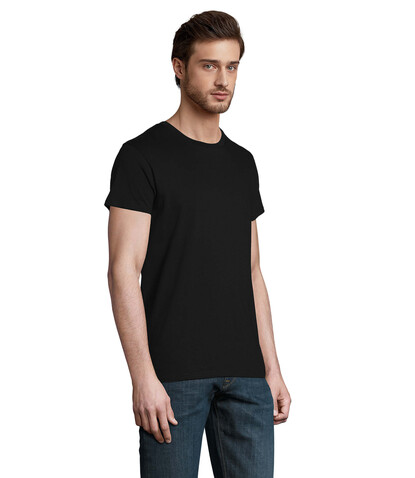 CRUSADER MEN T-Shirt 150g - Deep Black bedrucken, Art.-Nr. S03582-DB-5XL CRUSADER MEN T-Shirt 150g - Deep Black bedrucken, Art.-Nr. S03582-DB-5XL