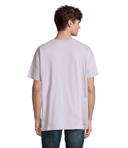 BOXY MEN T-SHIRT OVERSIZE - Lilac bedrucken, Art.-Nr. S03806-LL-XL BOXY MEN T-SHIRT OVERSIZE - Lilac bedrucken, Art.-Nr. S03806-LL-XL