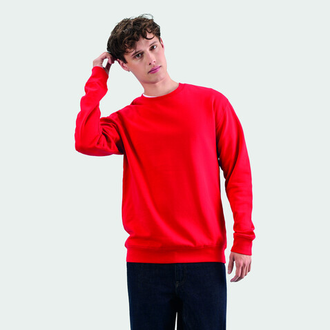 COLUMBIA UNISEX SWEATSHIRT - Bright Red bedrucken, Art.-Nr. S03814-BT-3XL