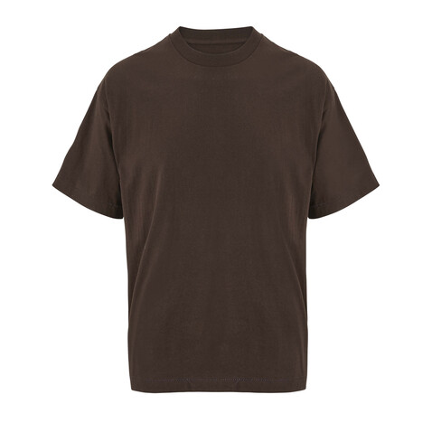 LEGACY OVERSIZED T-SHIRT - Dark Chocolate bedrucken, Art.-Nr. S03996-DC-M