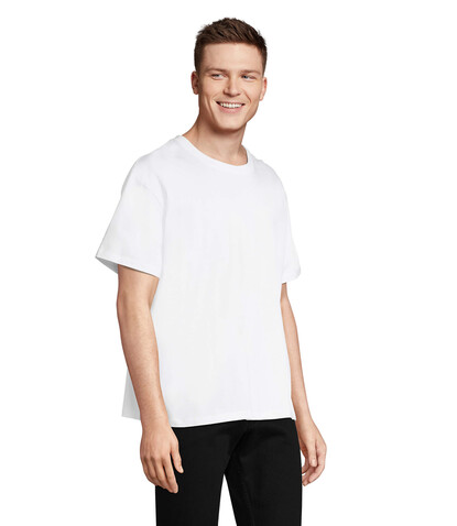 LEGACY OVERSIZED T-SHIRT - White bedrucken, Art.-Nr. S03996-WH-XS LEGACY OVERSIZED T-SHIRT - White bedrucken, Art.-Nr. S03996-WH-XS