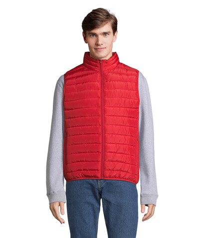 STREAM MEN Bodywarmer - Red bedrucken, Art.-Nr. S04020-RD-L STREAM MEN Bodywarmer - Red bedrucken, Art.-Nr. S04020-RD-L