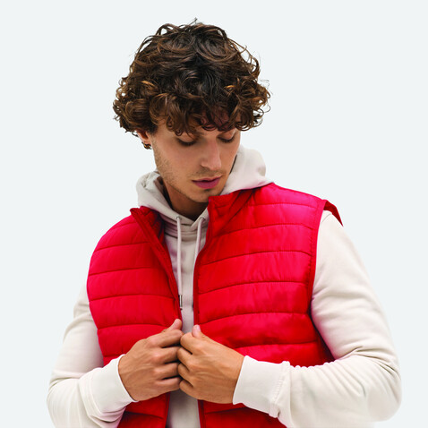 STREAM MEN Bodywarmer - Red bedrucken, Art.-Nr. S04020-RD-L STREAM MEN Bodywarmer - Red bedrucken, Art.-Nr. S04020-RD-L