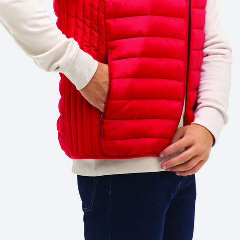 STREAM MEN Bodywarmer - Red bedrucken, Art.-Nr. S04020-RD-L STREAM MEN Bodywarmer - Red bedrucken, Art.-Nr. S04020-RD-L