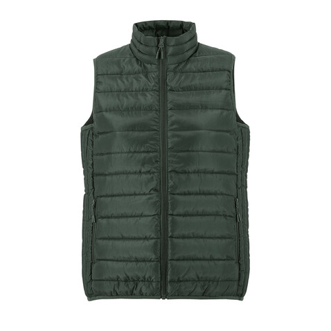 STREAM WOMEN Bodywarmer - Forest Green bedrucken, Art.-Nr. S04021-FG-M