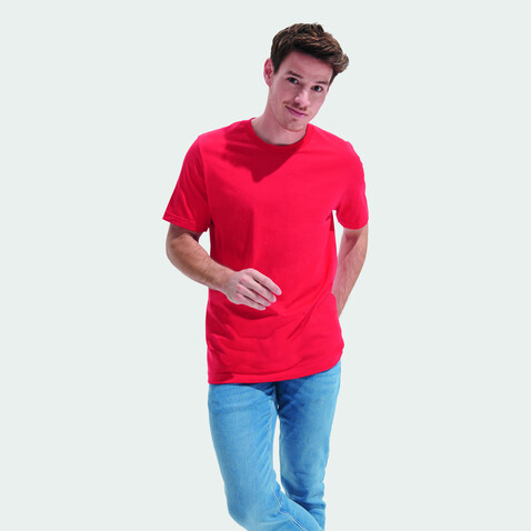 TUNER T-SHIRT - Red bedrucken, Art.-Nr. S04203-RD-L