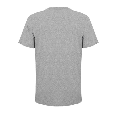 TUNER T-SHIRT - Hellgrau Melange bedrucken, Art.-Nr. S04203-DH-3XL