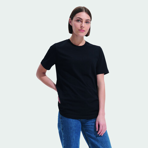 TUNER T-SHIRT - Deep Black bedrucken, Art.-Nr. S04203-DB-3XL