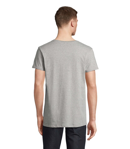RE CRUSADER T-Shirt 150g - Graue Melange bedrucken, Art.-Nr. S04233-GM-XL RE CRUSADER T-Shirt 150g - Graue Melange bedrucken, Art.-Nr. S04233-GM-XL