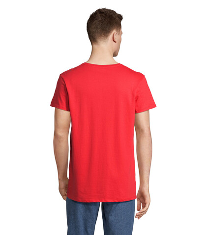 RE CRUSADER T-Shirt 150g - Bright Red bedrucken, Art.-Nr. S04233-BT-XS
