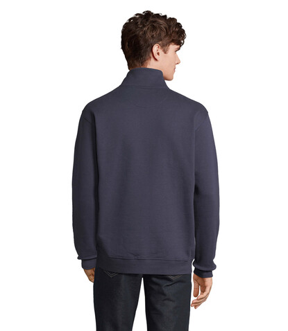 CONRAD Sweater Zip Kragen - French Navy bedrucken, Art.-Nr. S04234-FN-XXS