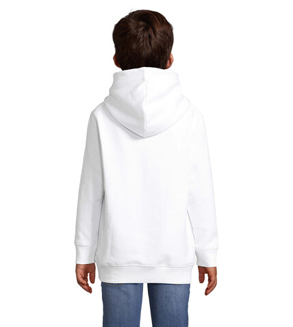 CONDOR KIDS Hoodie - White bedrucken, Art.-Nr. S04238-WH-4XL CONDOR KIDS Hoodie - White bedrucken, Art.-Nr. S04238-WH-4XL