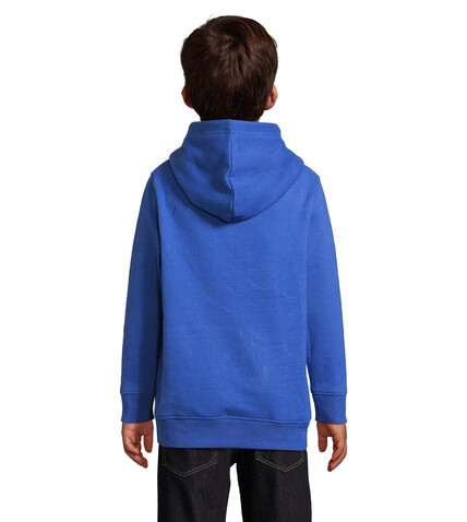 CONDOR KIDS Hoodie - Royal Blue bedrucken, Art.-Nr. S04238-RB-XL
