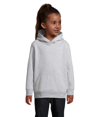 CONDOR KIDS Hoodie - Grau-Melange 2 bedrucken, Art.-Nr. S04238-GY-XL CONDOR KIDS Hoodie - Grau-Melange 2 bedrucken, Art.-Nr. S04238-GY-XL
