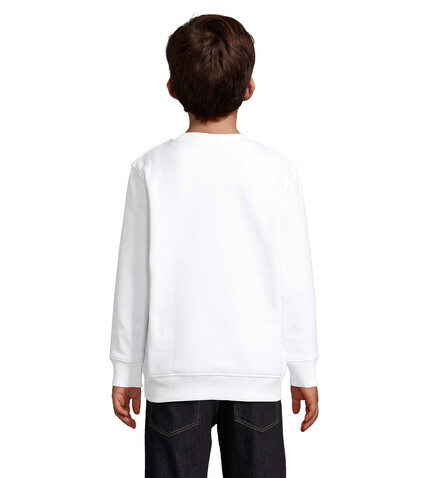COLUMBIA KIDS Sweater - White bedrucken, Art.-Nr. S04239-WH-4XL COLUMBIA KIDS Sweater - White bedrucken, Art.-Nr. S04239-WH-4XL